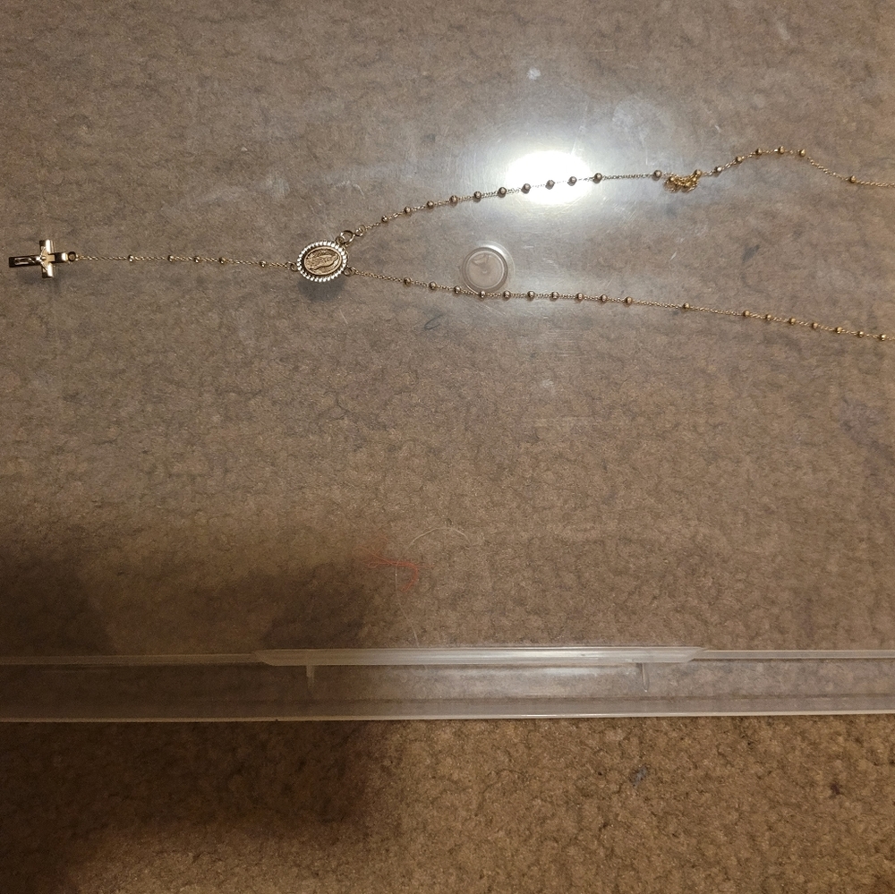 Gold necklace
